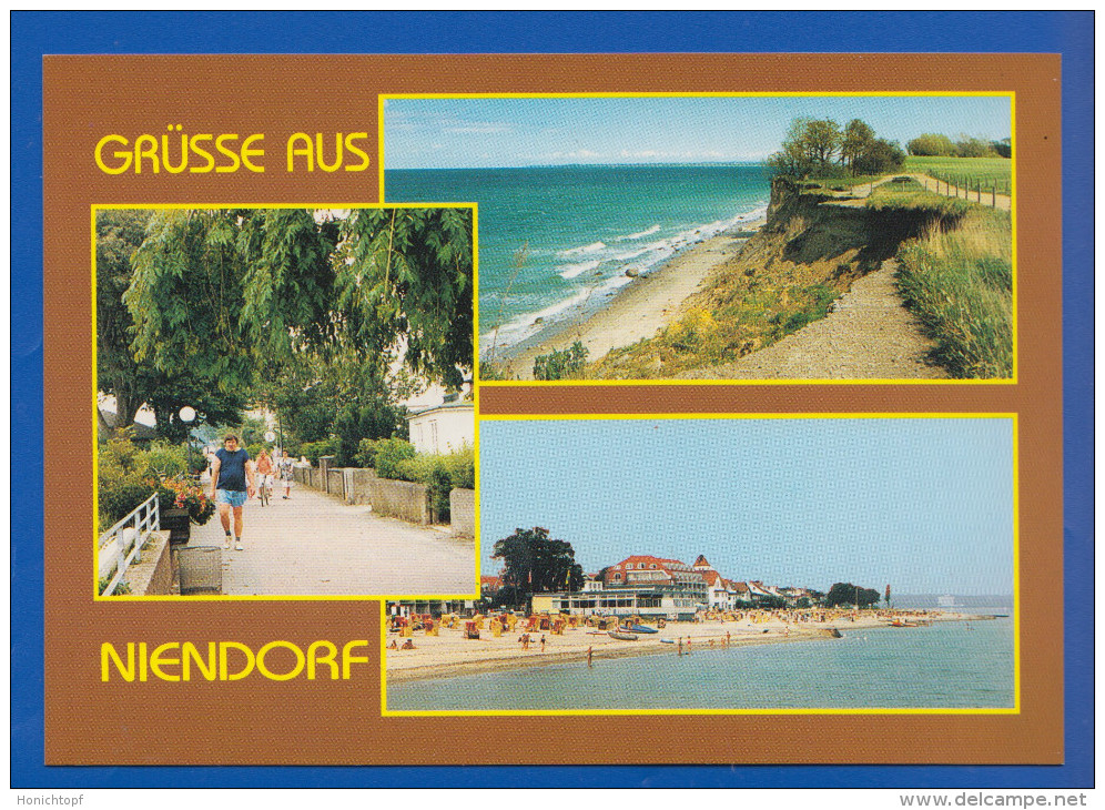 Deutschland; Niendorf, Timmendorfer Strand; Multivuekarte - Timmendorfer Strand