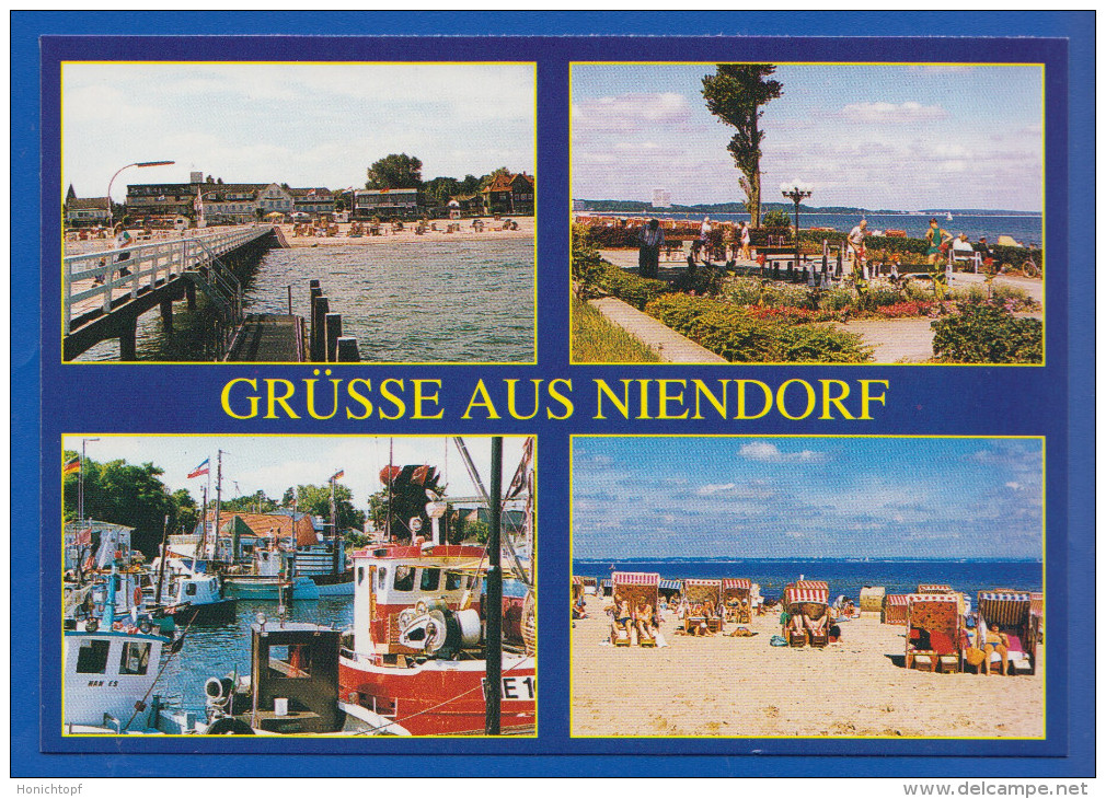 Deutschland; Niendorf, Timmendorfer Strand; Multibildkarte - Timmendorfer Strand