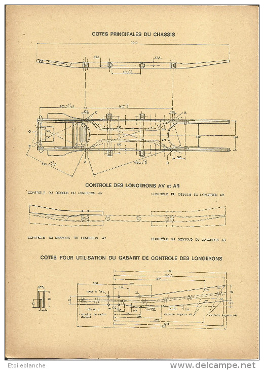 Voiture, Ami 6 Break Citroen (Paris 15e) - Fiche Technique L'expert Automobile - Matériel Et Accessoires