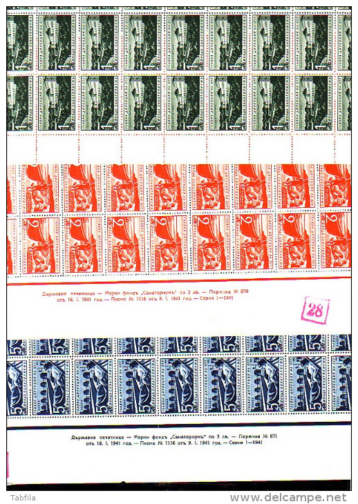 BULGARIA / BULGARIE - 1941 - Expres Post - 3 PF** De 40 Tim. - Express Stamps