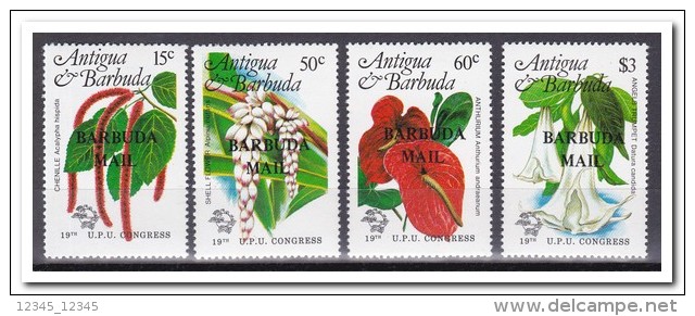 Antigua En Barbuda 1984, Postfris MNH, Flowers - Antigua En Barbuda (1981-...)