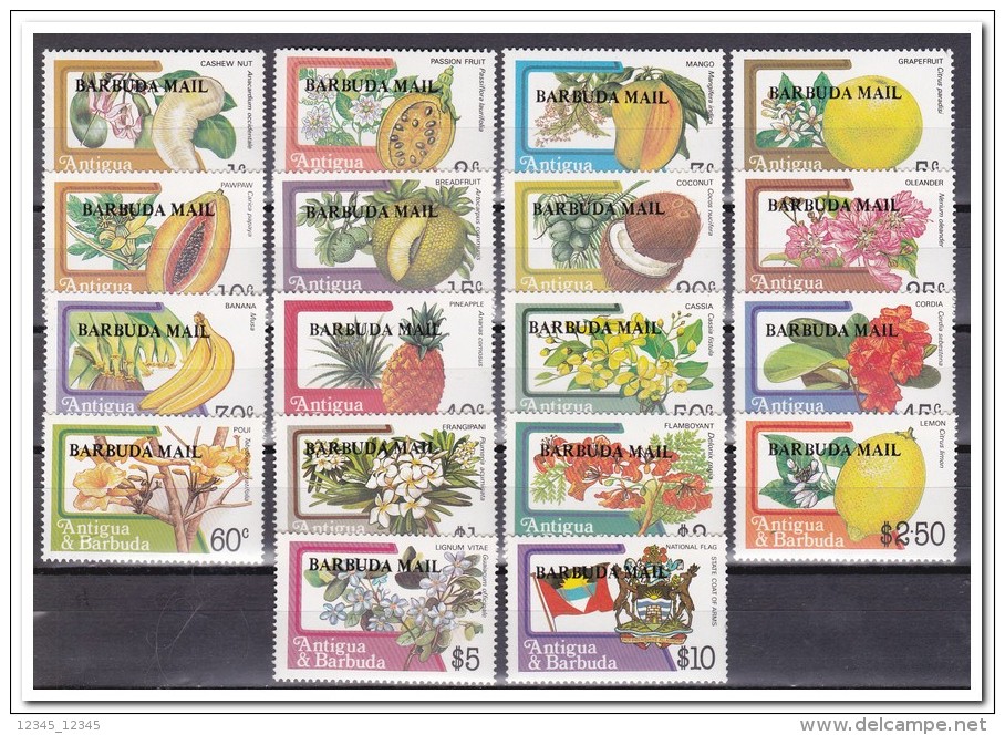 Antigua En Barbuda 1983, Postfris MNH, Fruit - Antigua En Barbuda (1981-...)