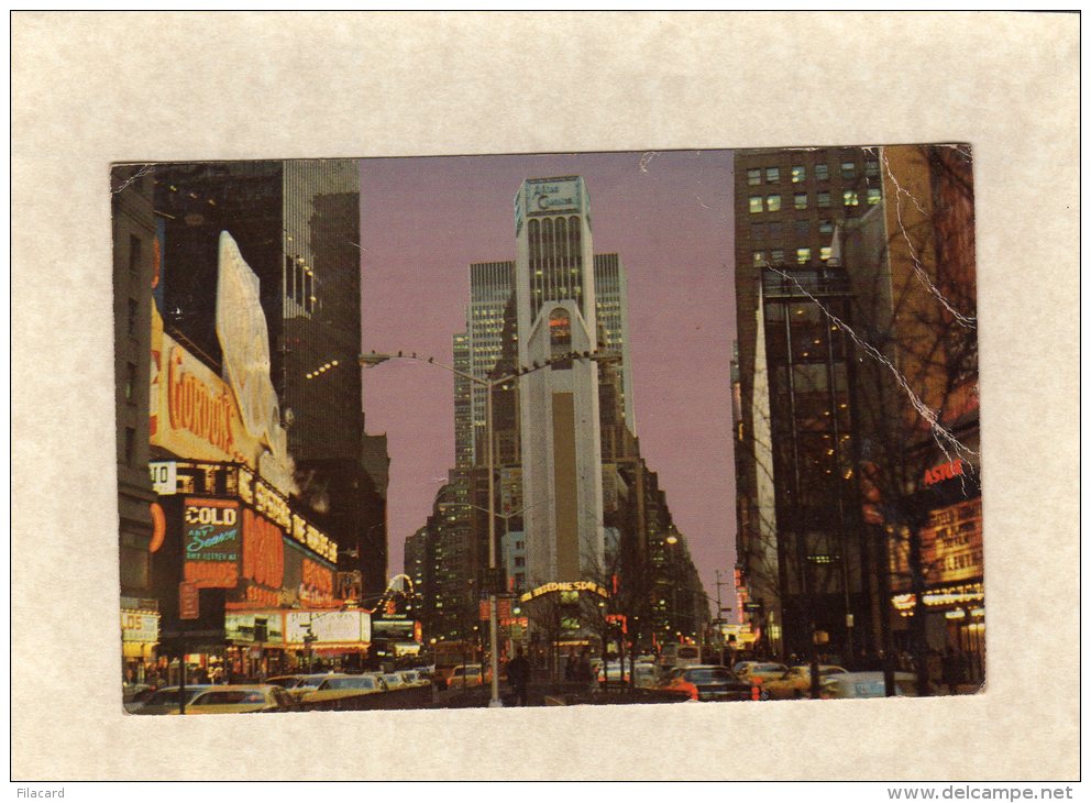 52736    Stati  Uniti,  Time Square At Dusk,  New York City,  VG - Time Square