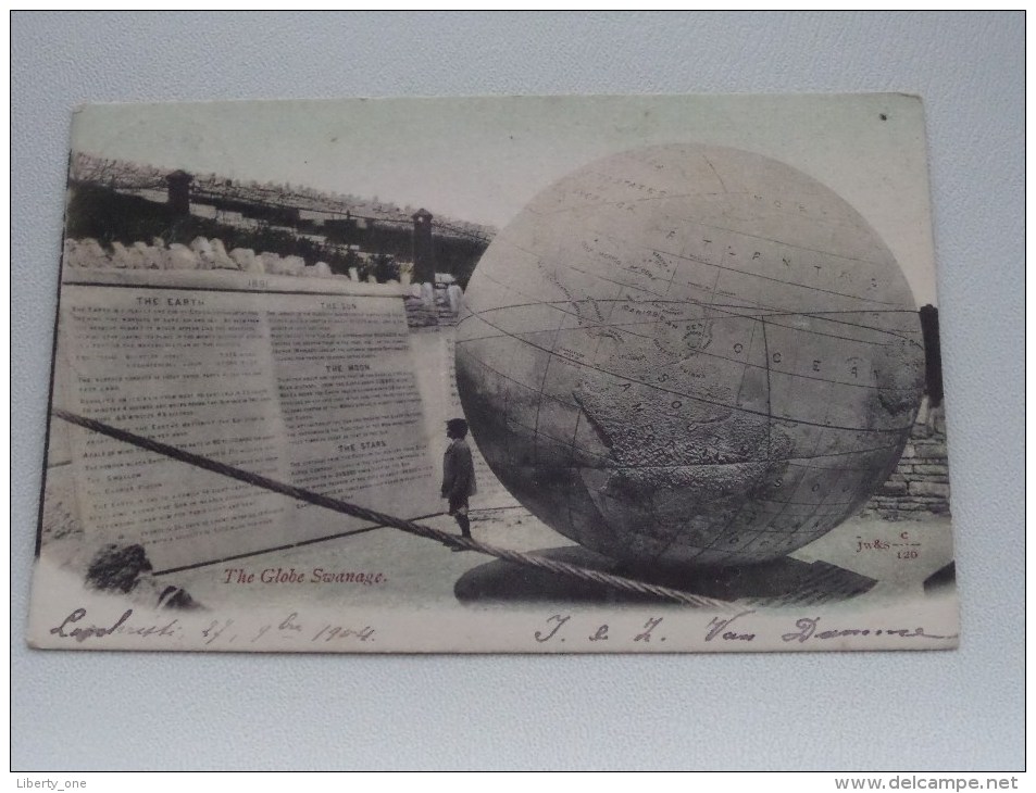 The Globe Swanage ( Jw&s ) Anno 1904 Stamp Loochristy ( Zie Foto Details ) !! - Swanage