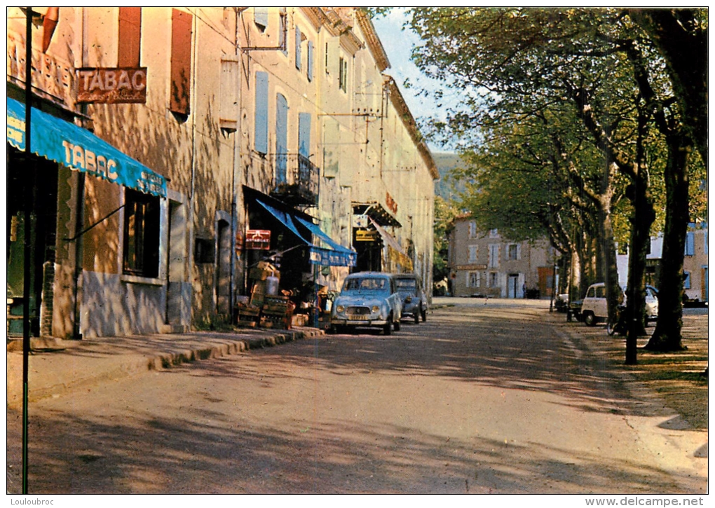 DOURGNE LES PROMENADES  TABAC ET RENAULT 4L - Dourgne