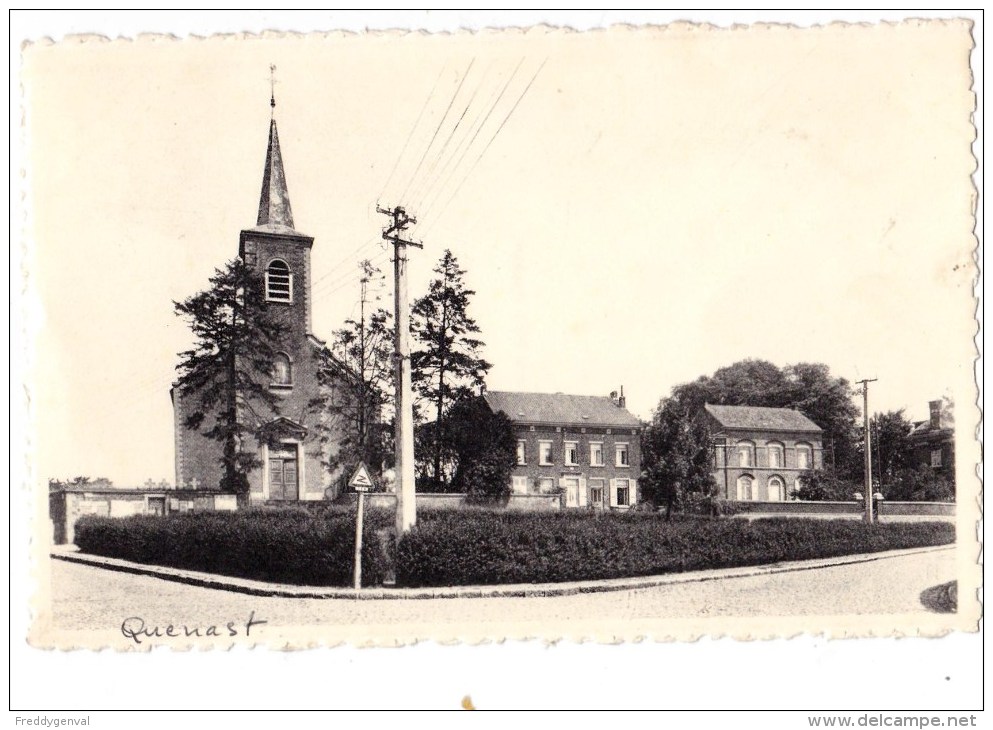 QUENAST PLACE DU CENTENAIRE EGLISE - Rebecq