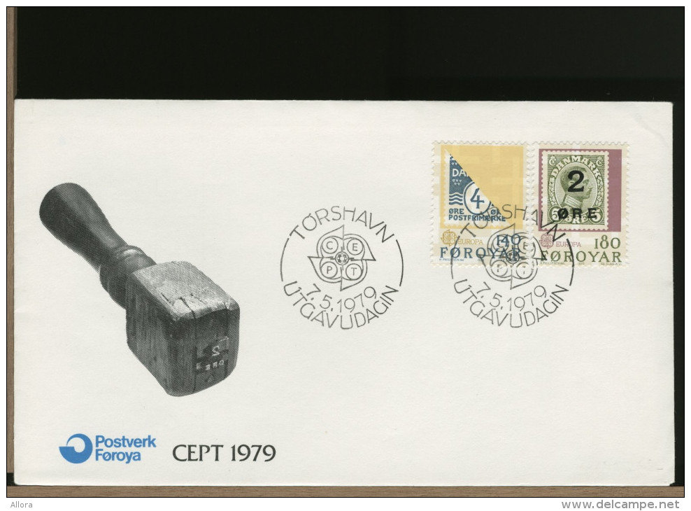 DANMARK  -  FDC  -  EUROPA  ´79 - FDC