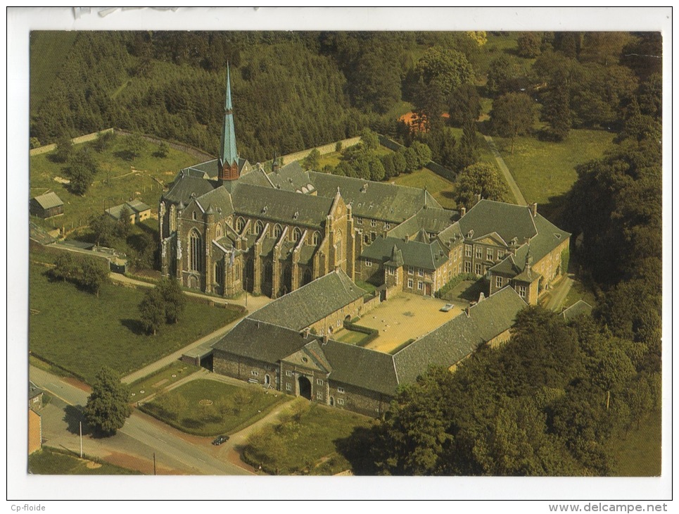 BELGIQUE . BELGIË . AUBEL . ABBAYE NOTRE-DAME DU VAL-DIEU . XIIIe SIÈCLE . VUE AÉRIENNE - Réf. N°8635 - - Aubel