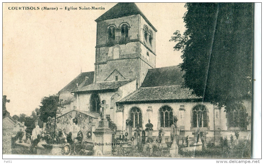 51 - Courtisols : Eglise Saint Martin - Courtisols