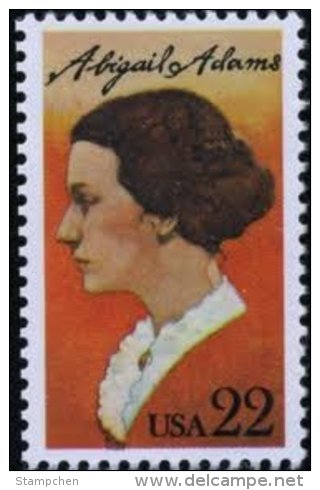 1985 USA Abigail Adams Stamp Sc#2146 Famous First Lady - Other & Unclassified