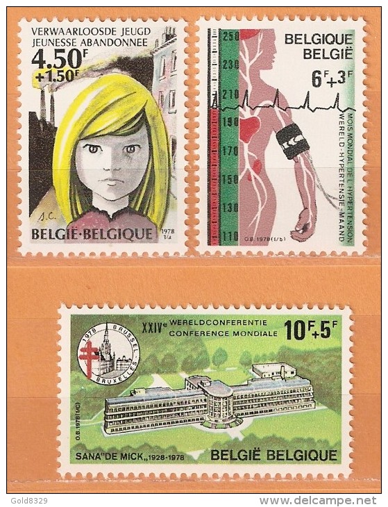 COB  1881/1883  (MNH)  (Lot 240) - Unused Stamps