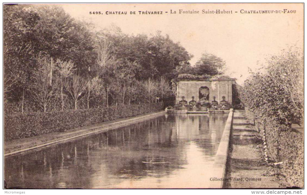 Château De Trévarez - La Fontaine Saint-Hubert - Châteauneuf-du-Faou - Châteauneuf-du-Faou