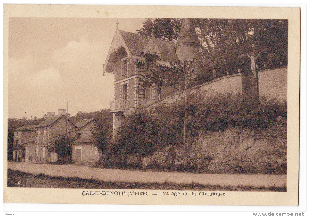 SAINT-BENOIT. - Cottage De La Chaumuse. Carte Rare - Saint Benoît