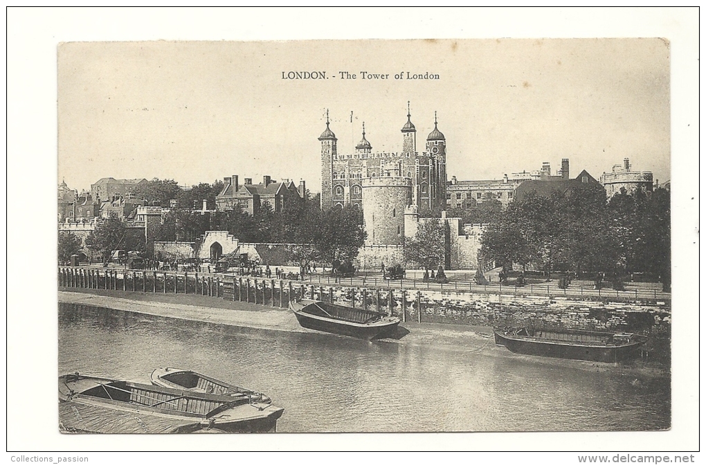 Cp, Angleterre, Londres, The Tower Of London, Voyagée - Tower Of London