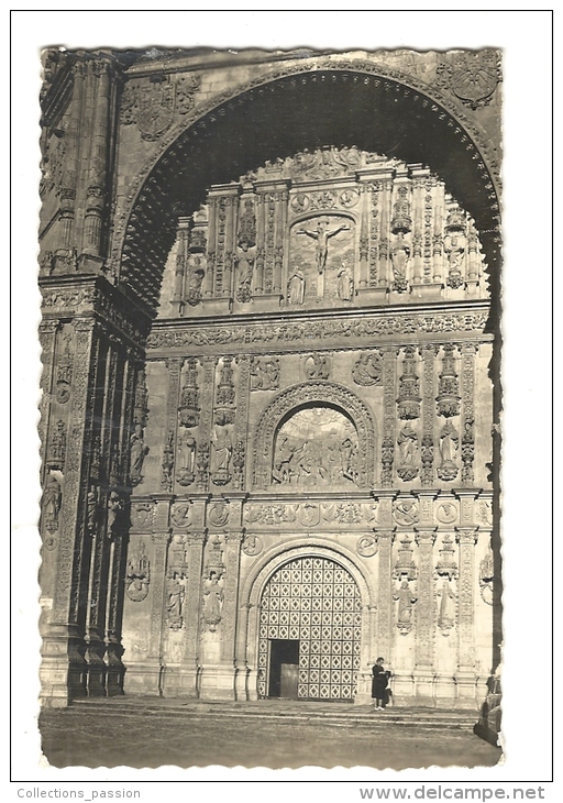 Cp, Espagne, Salamanca, POrtique De Saint Domingo, Voyagée 1964 - Salamanca