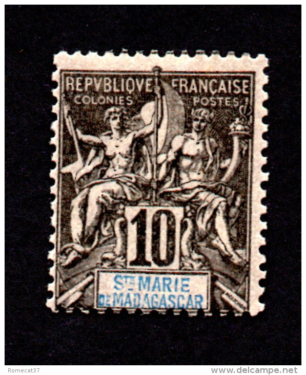 Sainte MArie MAdagascar N° 5 N* TB Cote 17 Euros !!! - Unused Stamps
