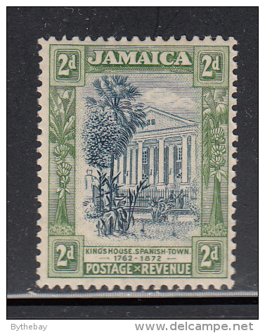 Jamaica MH Scott #91 2p Kingshouse, Spanish Town Wmk: Multi Crown, Script CA - Jamaica (...-1961)