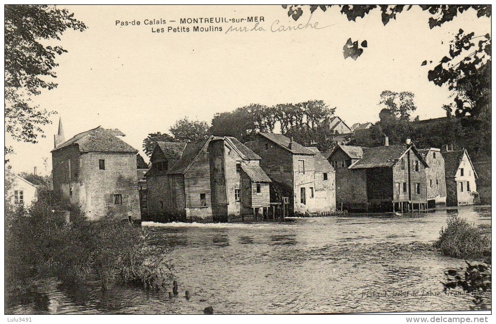 CPA - MONTREUIL-sur-MER (62) - Les Petits Moulins Sur La Canche - Laventie