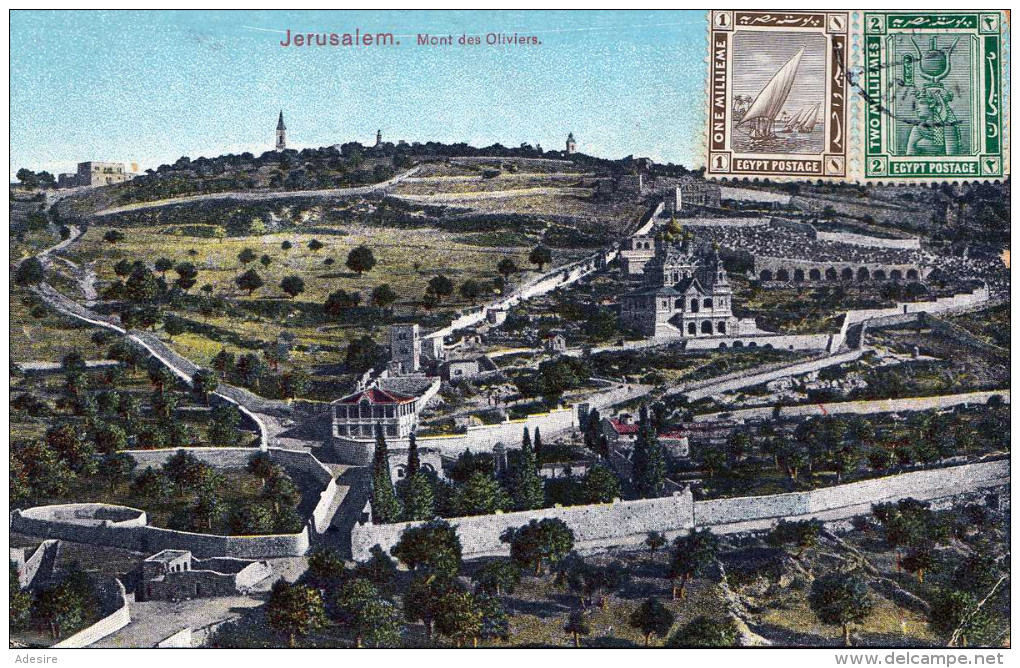 JERUSALEM - Mont Des Oliviers 1914 - Israel