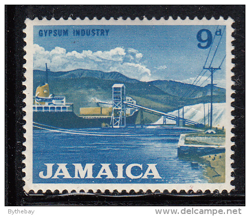 Jamaica MH Scott #225 9p Gypsum Industry - Jamaique (1962-...)