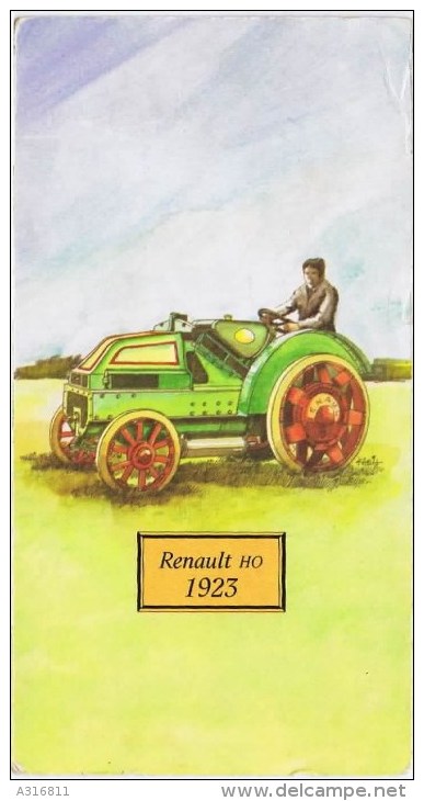 Cpa RENAULT HO 1923 - Tractors