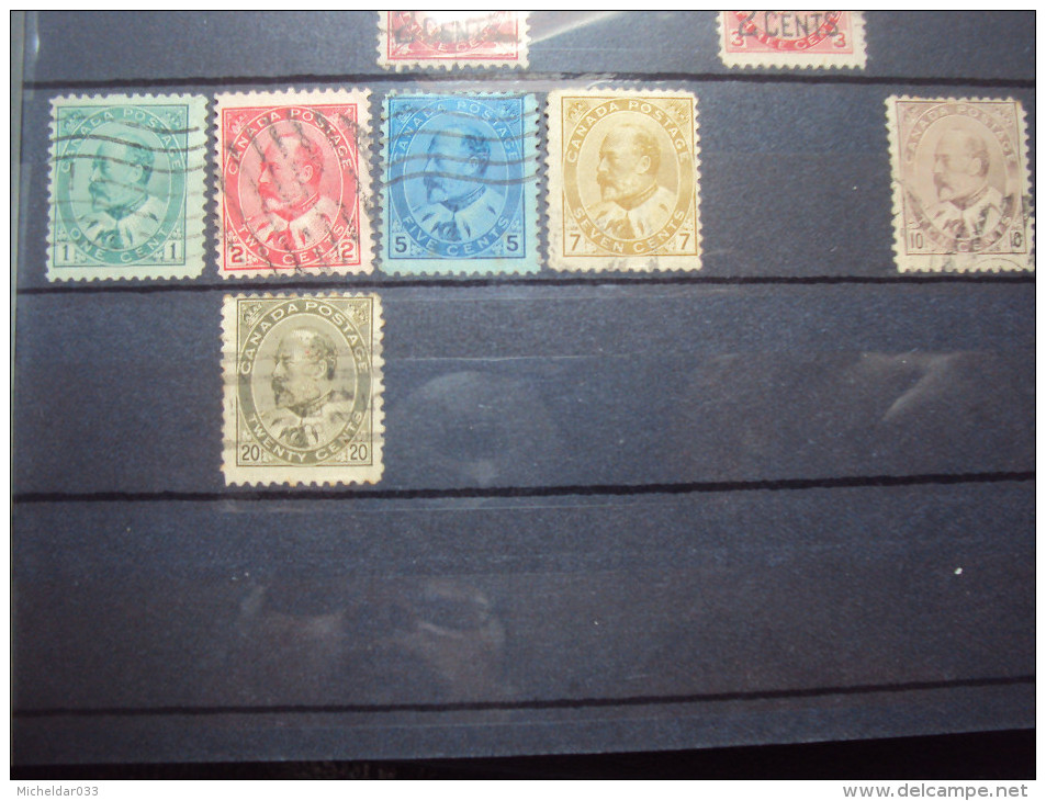 Canada  1903 Edvard VII - Used Stamps