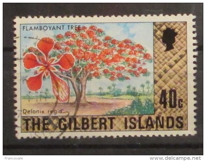 Gilbert Islands 1974 Plants Flamboyant Tree 40c - Gilbert & Ellice Islands (...-1979)