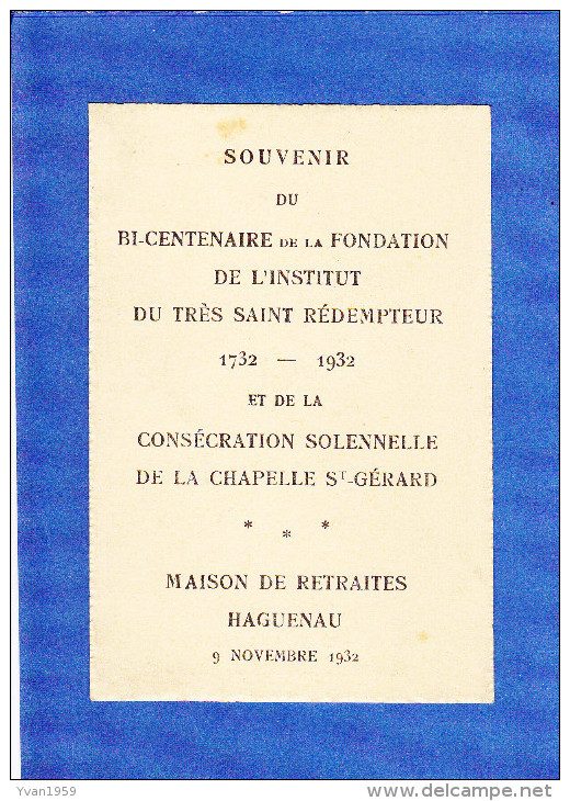 Haguenau  Maison De Retraites  1932 - Otros & Sin Clasificación