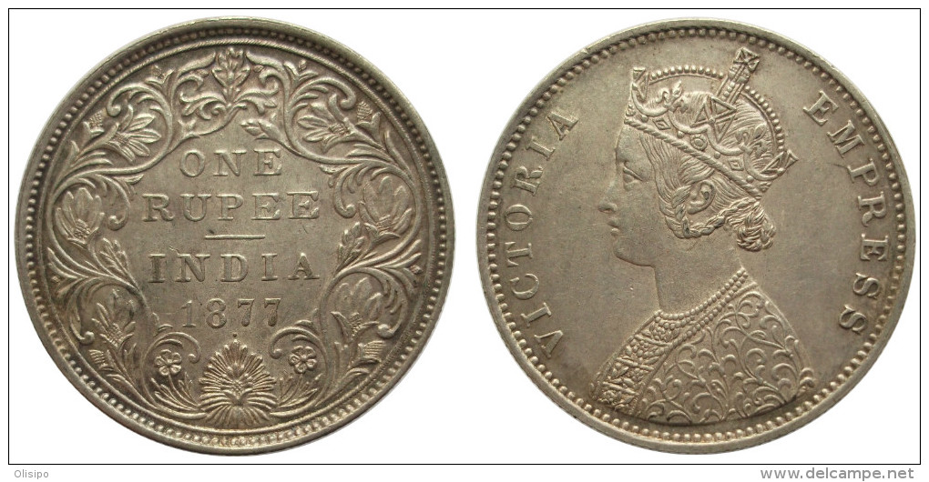 1 Rupee 1877 (British India) Silver - India