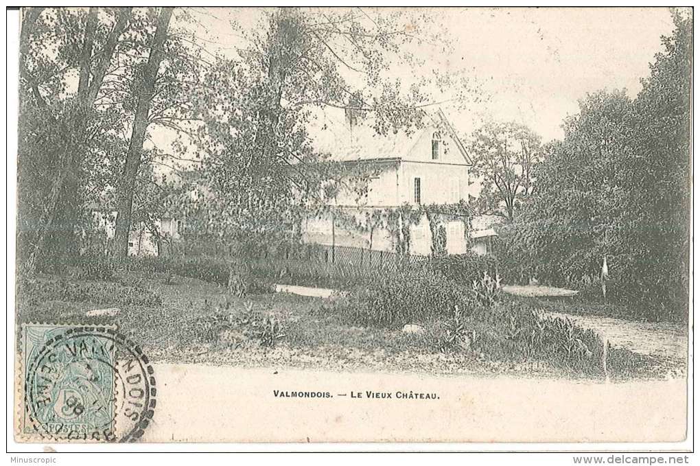 CPA 95 - Valmondois - Le Vieux Château - Valmondois