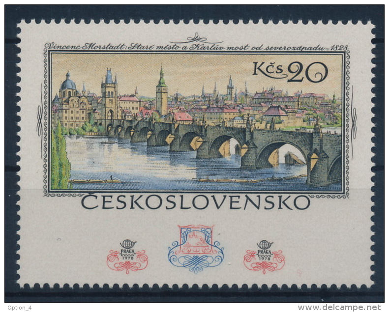 **Czechoslovakia 1978 Mi 2462 City View MNH - Ungebraucht