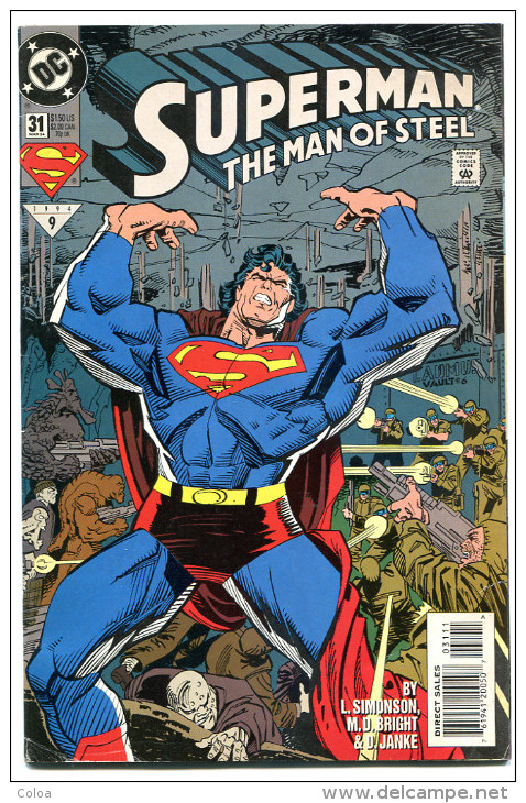 Superman The Man Of Steel 1994 N° 31 - Otros & Sin Clasificación