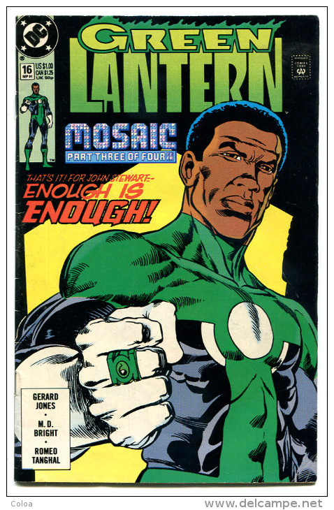 Green Lantern Mosaic Part 3 Of 4 1991 N° 16 - Altri & Non Classificati