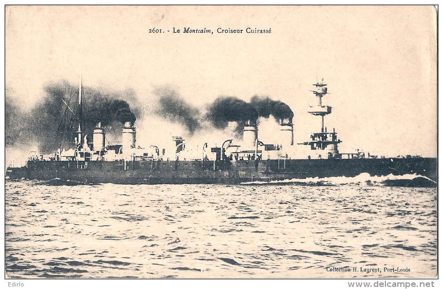 Croiseur Cuirassé Le "MONTCALM"  Neuve TB - Warships