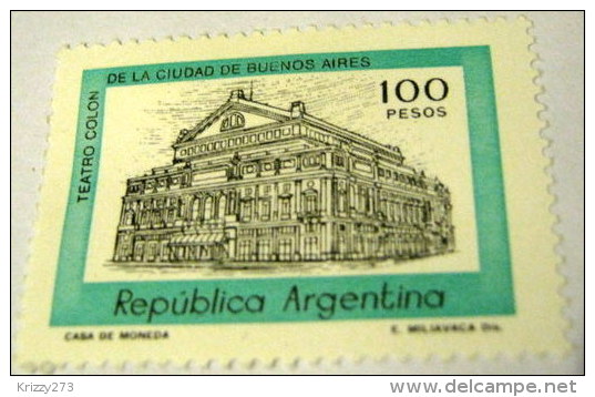 Argentina 1981 Buildings 100p - Used - Gebraucht