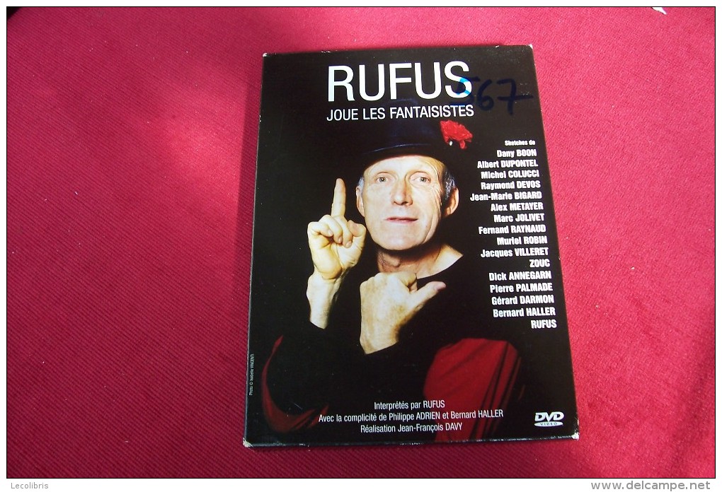 RUFUS  °° LE SPECTACLE  24 SKETCHES - Concert Et Musique