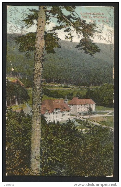 LUISENHEIM Bei Kandern Lörrach Friedrichsheim - Kandern