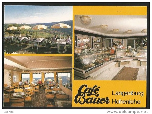 LANGENBURG Konditorei-Café BAUER Schwäbisch Hall Hohenloe - Schwaebisch Hall