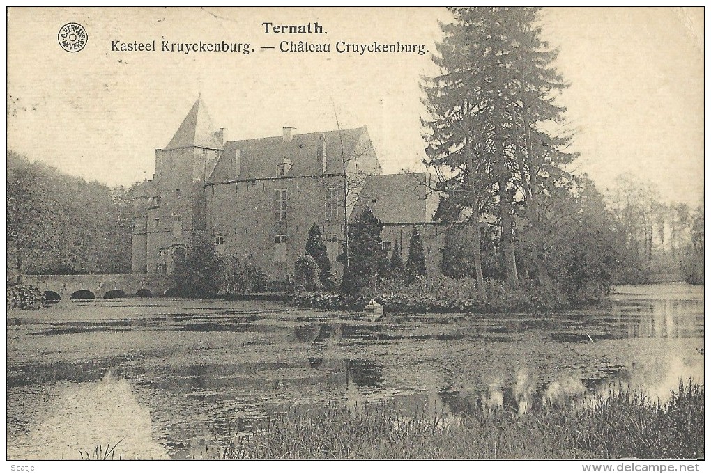 Ternath  -   Kasteel Kruyenburg.   1924 - Aalst