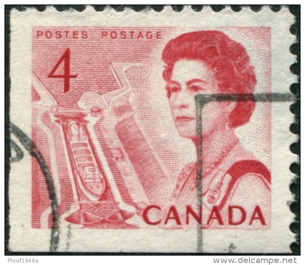 Pays :  84,1 (Canada : Dominion)  Yvert Et Tellier N° :   381-7 (o) Du Carnet / Michel 401-Exul - Timbres Seuls