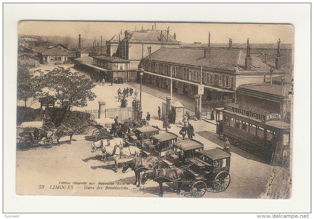 LIMOGES - Gare Des Bénédictins - (Animée) - Limoges