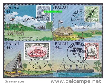 Palau 1985 Trade Agreement 4v (in Bl) ** Mnh (20468) - Palau