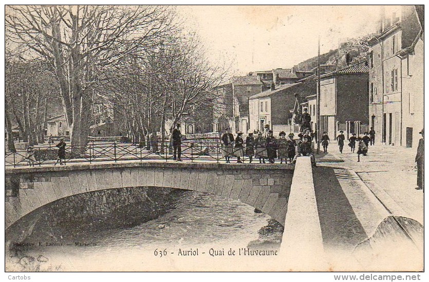 13 AURIOL  Quai De L'Huveaune - Auriol