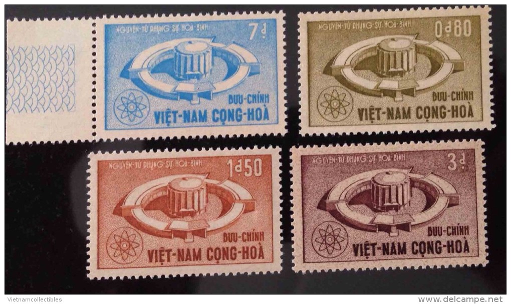 South Vietnam Viet Nam MNH Stamps 1964 - Scott#231-234 :  Atomic - Vietnam