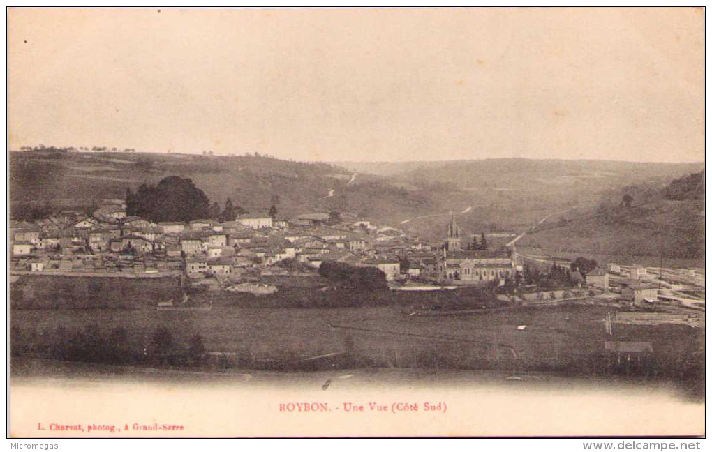 ROYBON - Une Vue (Côté Sud) - Roybon