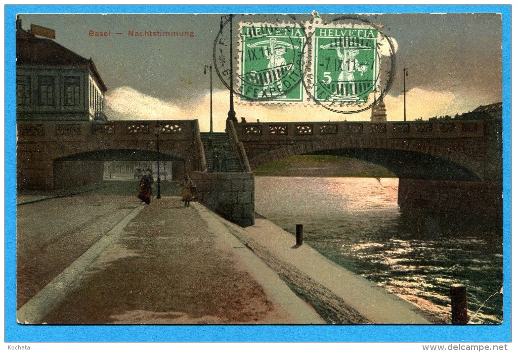 OV1.983, Basel, Circulée 1911 - Basilea