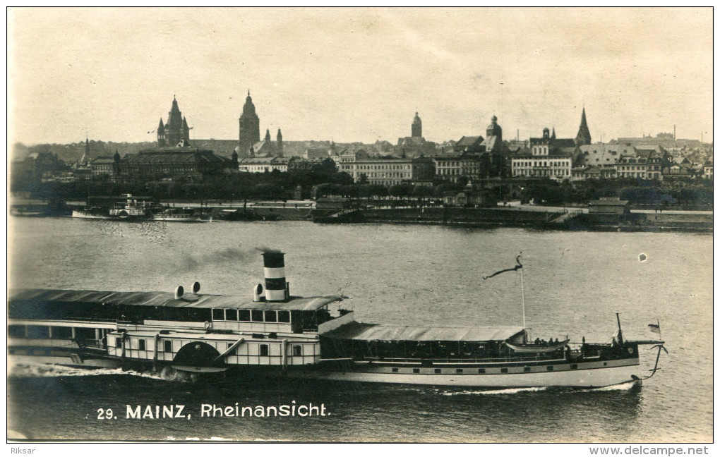 ALLEMAGNE(MAINZ) BATEAU - Mainz