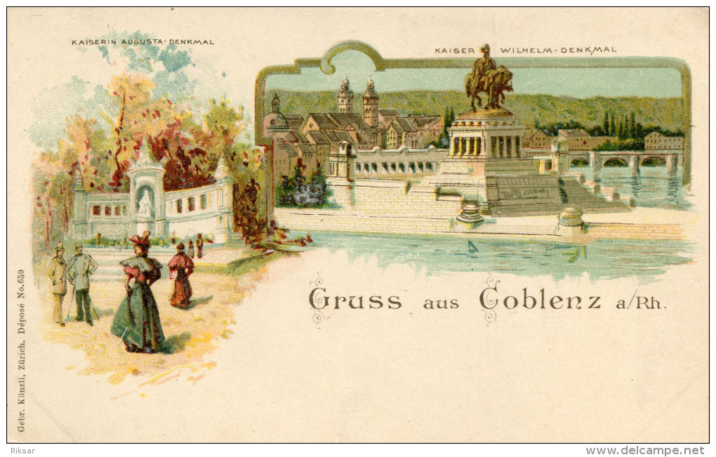 ALLEMAGNE(KOBLENZ) GRUSS - Koblenz