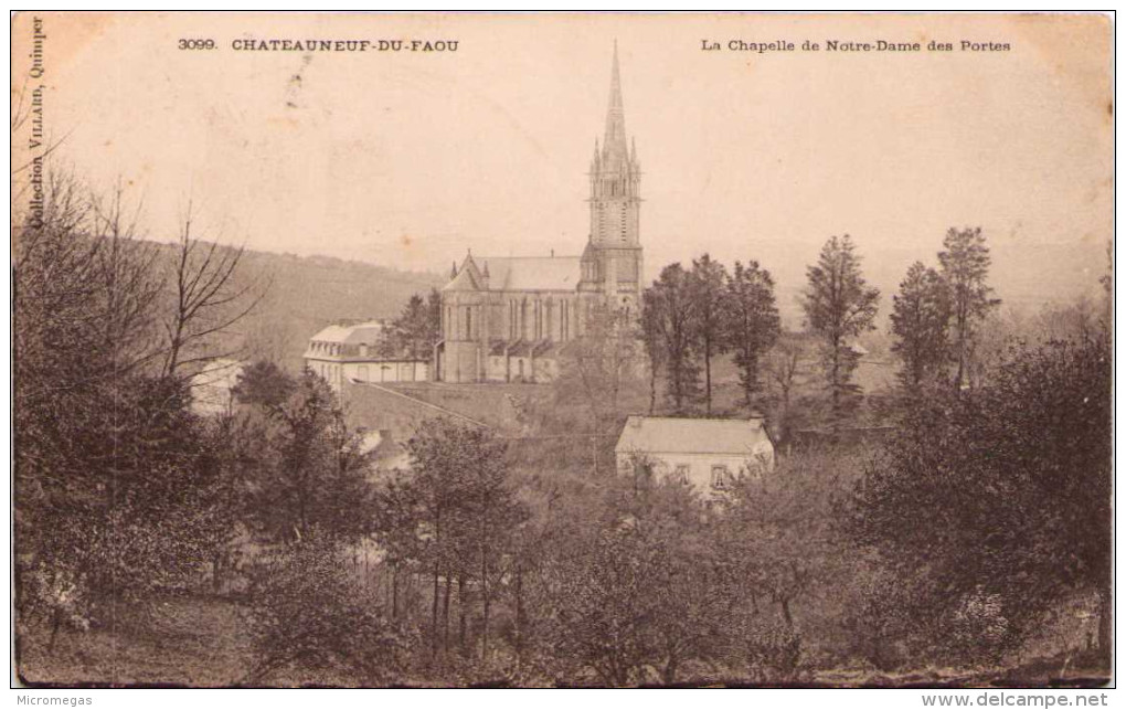 CHATEAUNEUF-DU-FAOU - La Chapelle De Notre-Dame Des Portes - Châteauneuf-du-Faou