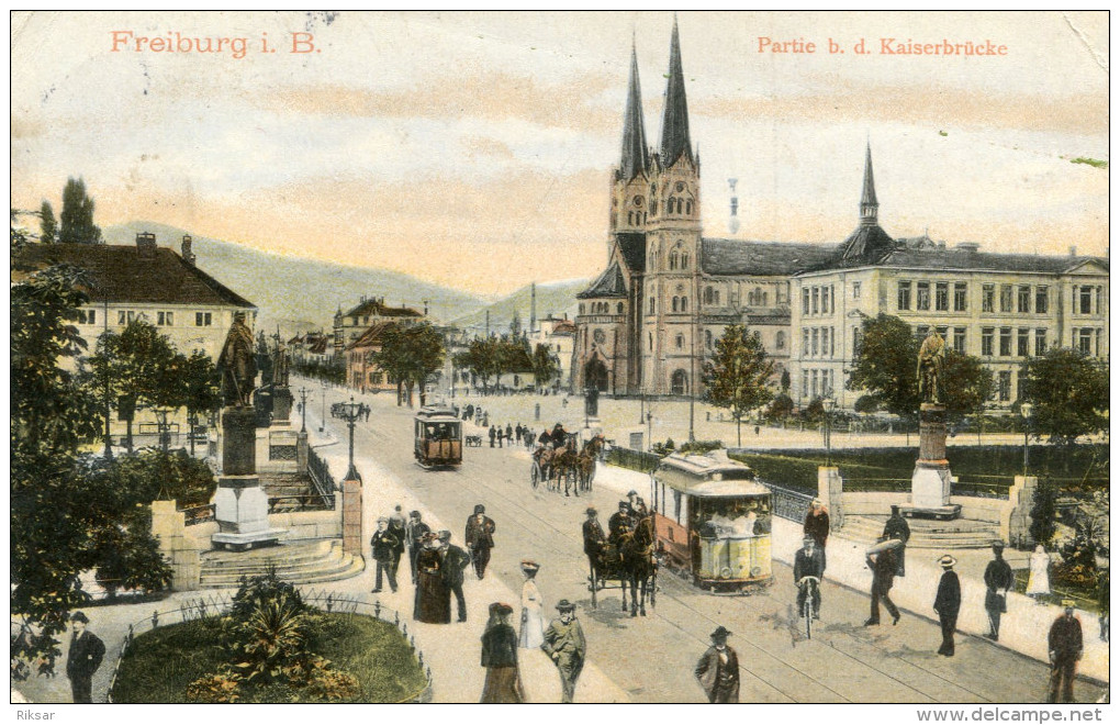 ALLEMAGNE(FREIBURG) TRAMWAY - Freiburg I. Br.